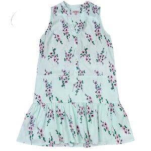 Juicy Couture Floral Cherry Blossom Print Short Fit Flare Dress 2